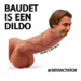 Baudet is een dildo