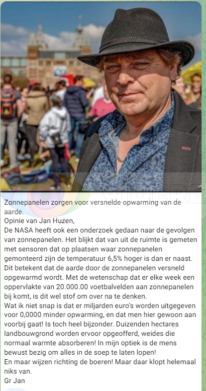 Jan Huzen klimaar